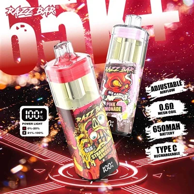 Razz Bar 65K+ 퍼프 일회용 Vape